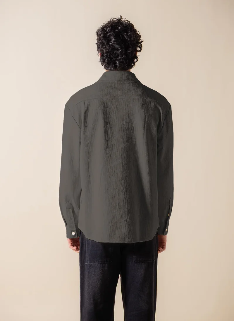 SHAPES TEXTURED COMFORT SHIRT
