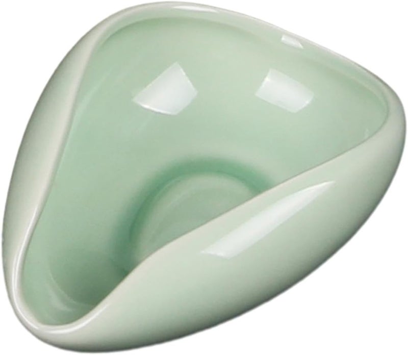 Coffee, Weighs Coffee Bean Container, Multipurpose Porcelain Tea Vessel for Buffet, Household, Hotel, Restaurant, Cyan - Image 1