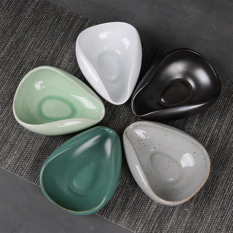 Coffee, Weighs Coffee Bean Container, Multipurpose Porcelain Tea Vessel for Buffet, Household, Hotel, Restaurant, Cyan - Image 2