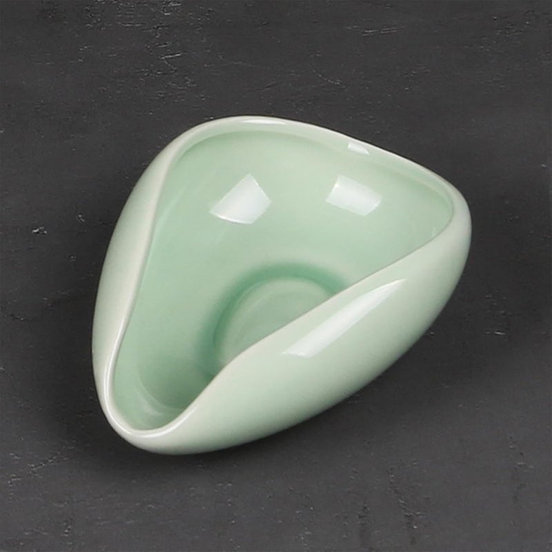 Coffee, Weighs Coffee Bean Container, Multipurpose Porcelain Tea Vessel for Buffet, Household, Hotel, Restaurant, Cyan - Image 3