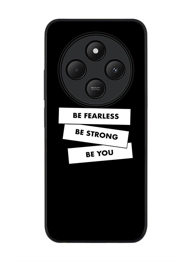Stylizedd For Xiaomi Redmi 14C / 14R Case,Slim fit Camera Protection, Shockproof Thin Phone cover - Fearless, Strong, You - Image 1