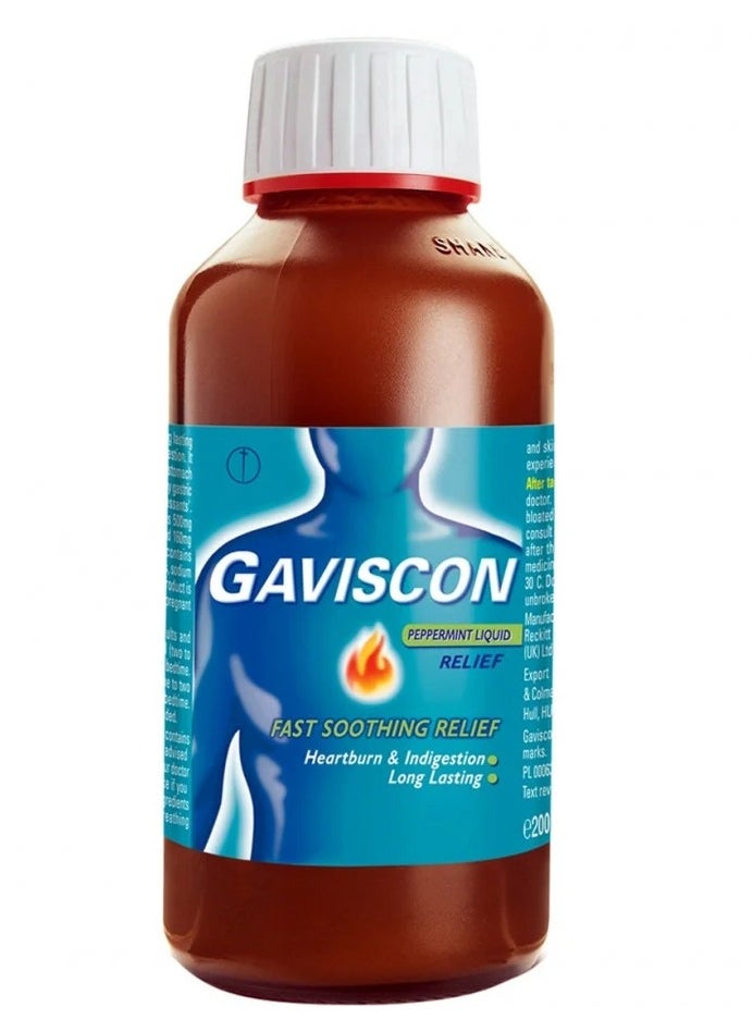 GAVISCON Peppermint Suspension 200Ml Antacid  - Image 1