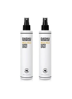 Dashu DASHU Hairspray Mega Hold Super Hair Spray Extra Detangler  LongLasting  WeatherResistant Frizz Ease Korean Hair Care 845fl oz Two Bundle 