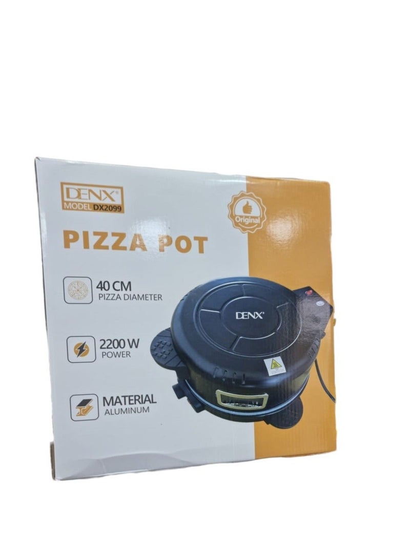 Denx Home Baker Electric Pizza Maker | 40cm 2200W Home Pizza Oven DX2099 - Image 2