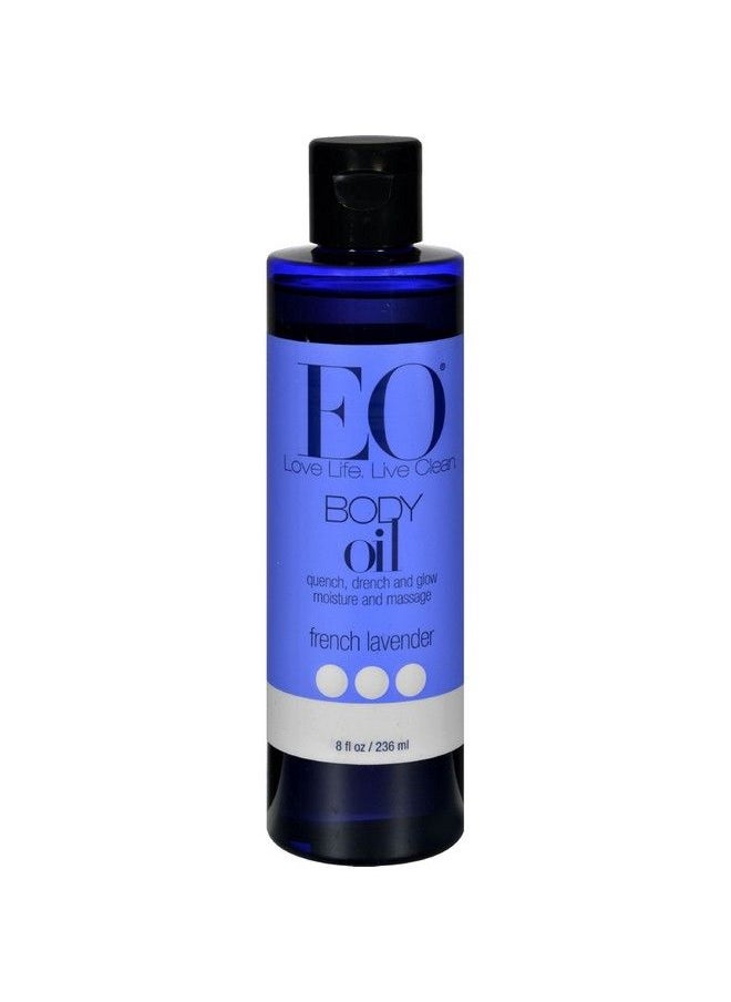 EO Products Everyday French Lavender Body Oil 8 Ounce 3 Per Case  - Image 2