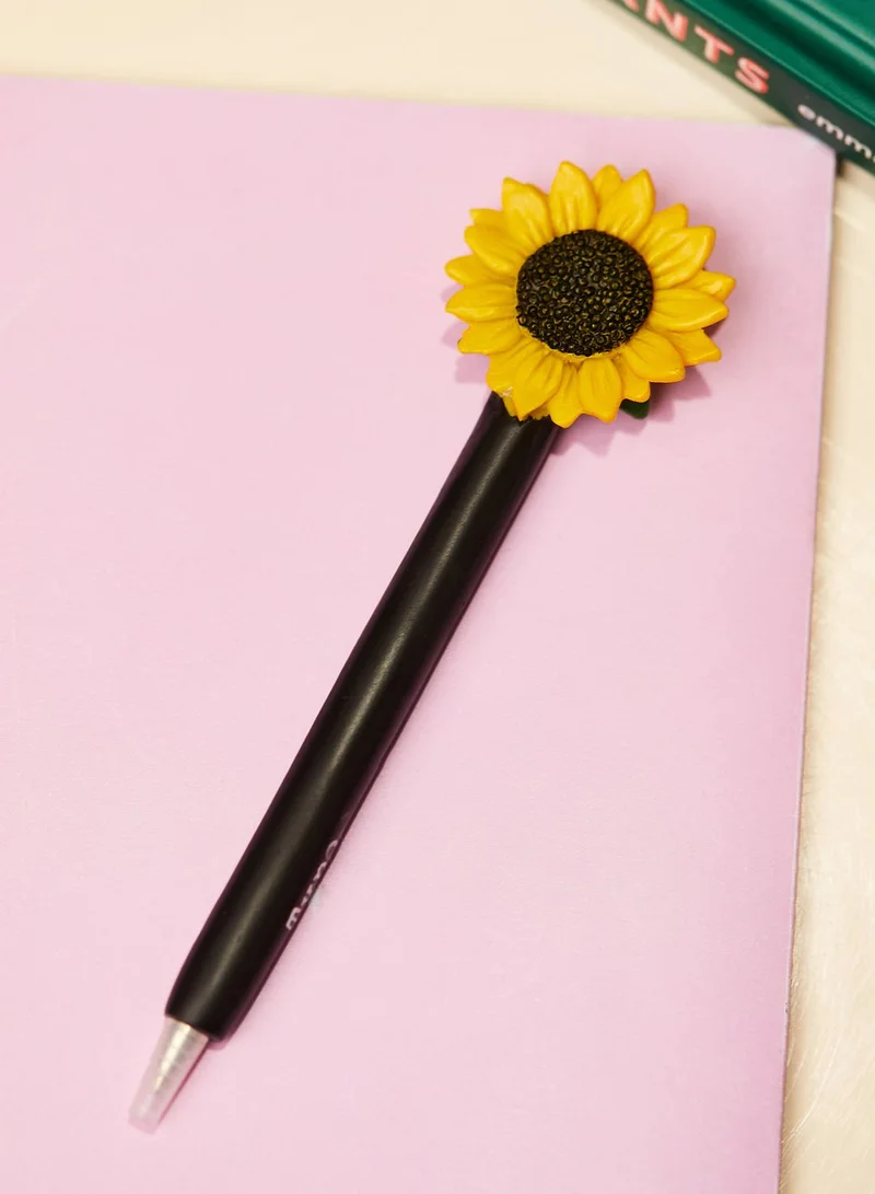 Typo Sunflower Pen