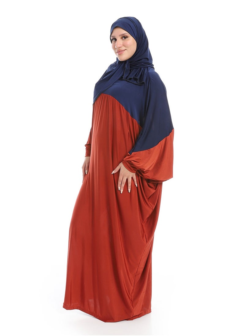 سيزار اسدال صلاة حريمي سادة بقصات متداخلة  - Image 2