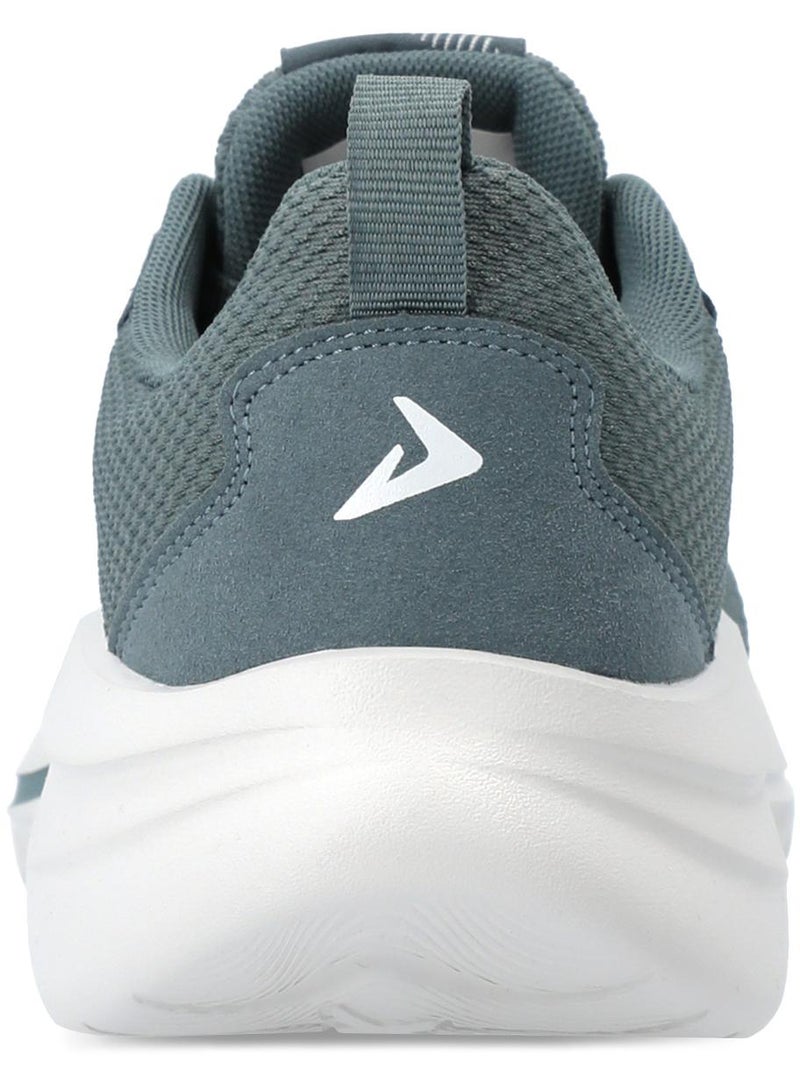 Demix Turbo Men's Running Sport Shoes – Blue/Green Lightweight Sneakers with Cushioning, Breathable Upper and Durable Outsole image 5