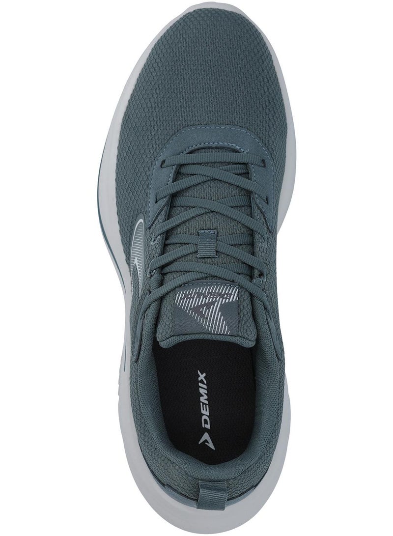 Demix Turbo Men's Running Sport Shoes – Blue/Green Lightweight Sneakers with Cushioning, Breathable Upper and Durable Outsole image 7
