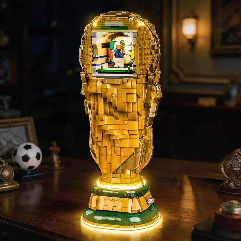 LocoLee LED Light Kit for Lego FIFA World Cup Trophy - No Model Included - Image 2