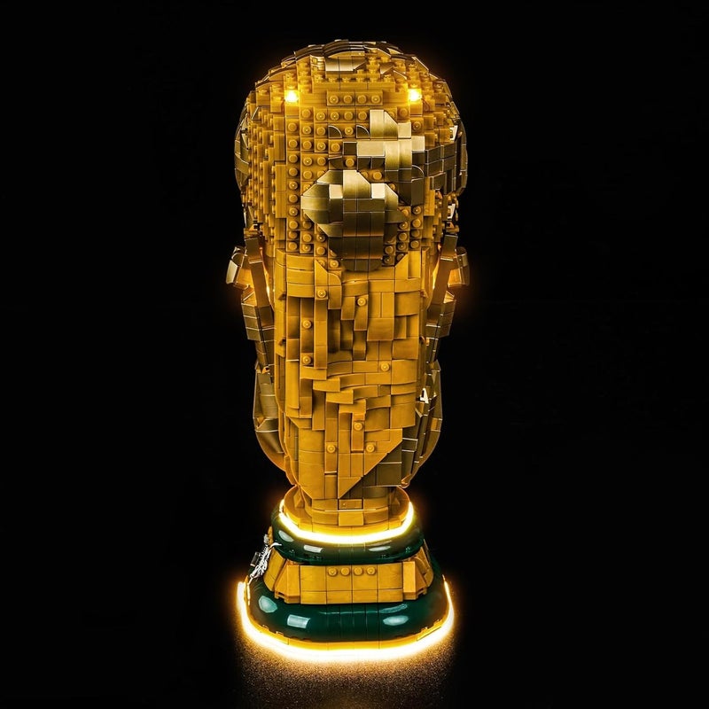 LocoLee LED Light Kit for Lego FIFA World Cup Trophy - No Model Included - Image 5