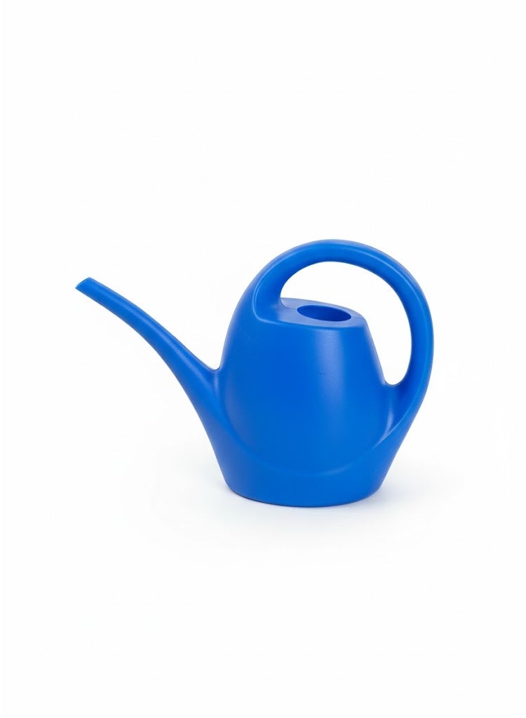 3L Manual Plant Watering Can - Blue - Streamlined Design for Home & Garden - Image 1