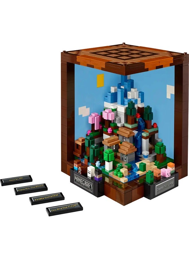 LEGO LEGO - Minecraft The Crafting Table 1179 Pieces - 21265  - Image 1