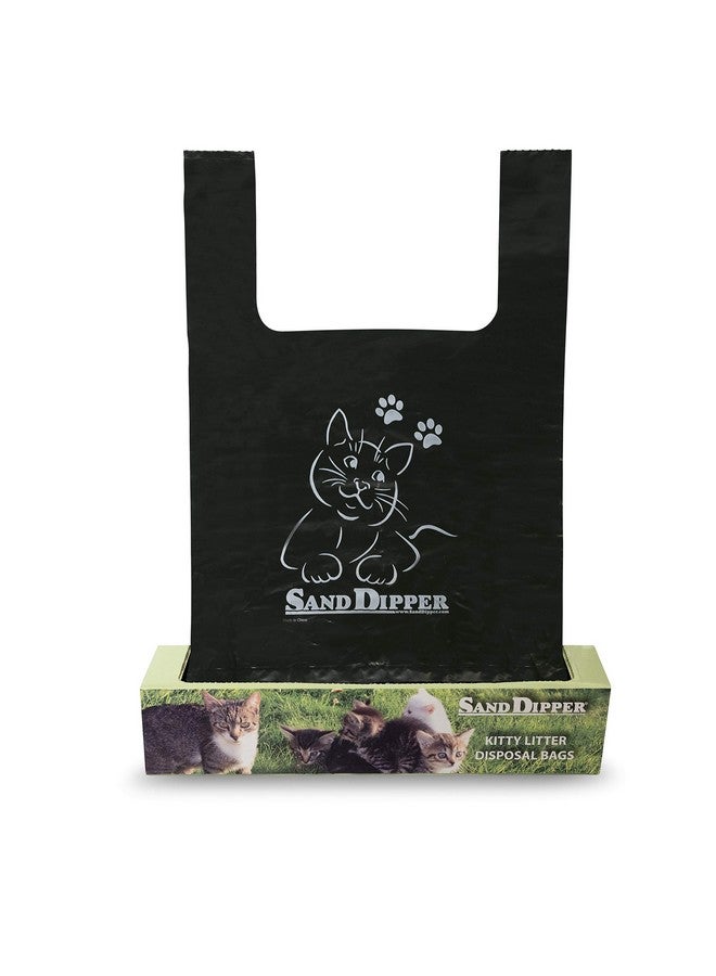 Sand Dipper Cat Litter Waste Bags | Strong Thick Odor Sealing (Medium 50 Roll) - Image 1