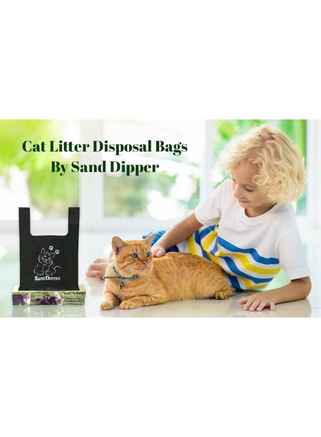 Sand Dipper Cat Litter Waste Bags | Strong Thick Odor Sealing (Medium 50 Roll) - Image 2