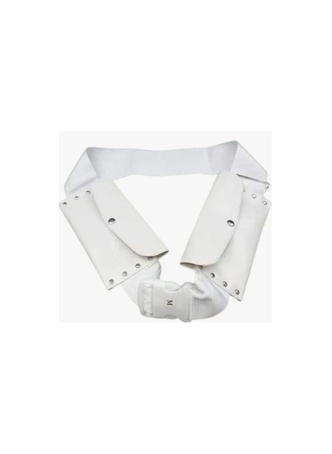 REBENUO The Ihram belt for Hajj and Umrah, very large size, white color - 130 cm long  - Image 1