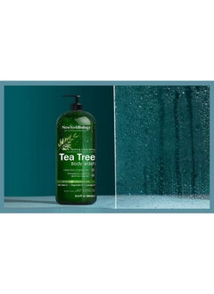 NEW YORK BIOLOGY THE ULTIMATE COSMECEUTICALS Antifungal Tea Tree Oil Body Wash - Huge 16 Oz - 100% Pure & Natural - Extra Strength Professional Grade - Helps Soothe Toenail Fungus  - Image 5