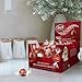 Lindt LINDOR Milk Chocolate Candy Truffles Milk Chocolate with Smooth Melting Truffle Center 254 oz 60 Count - Image 4
