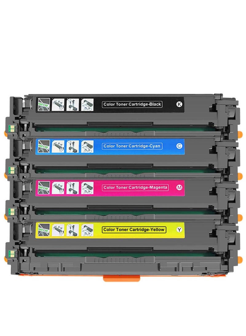 HP 201A Compatible Toner Cartridge CF400A,CF401A,CF402A,CF403A(B/C/M/Y) 