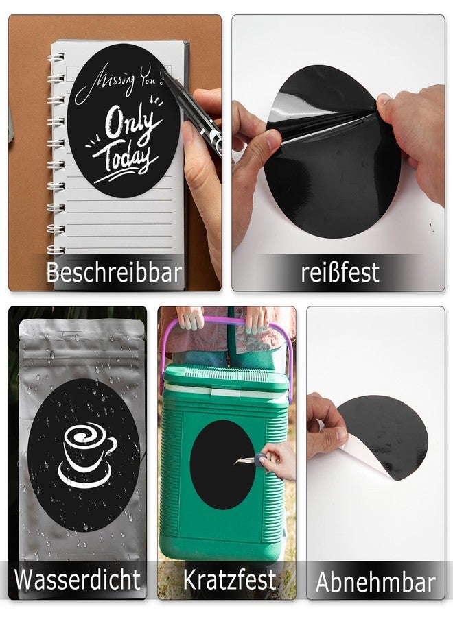 YIKIADA Black Dot Stickers 6 Inches Vinyl Self-Adhesive Waterproof Colored Circle Labels Kid Floor Decals Removable Line Up Round Tags for Office Classroom 10 PCS - Image 5