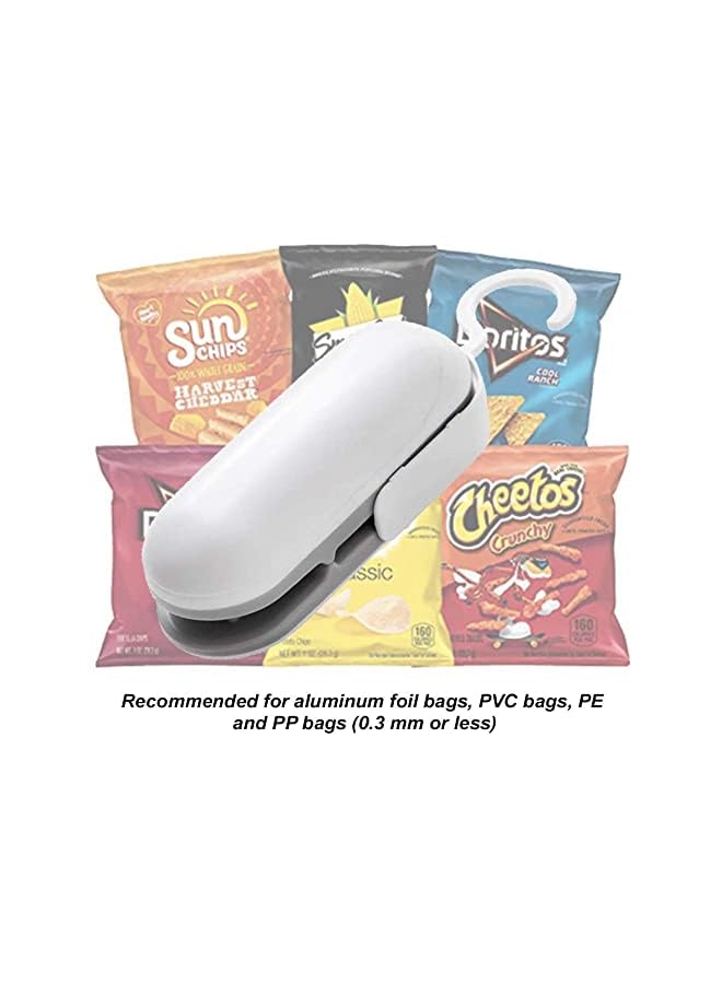 KASTWAVE Bag Sealer, Portable 2 In 1 Food Sealer And Cutter, Heat Vacuum Sealers, Plastic Sealer, Handheld Food Sealer For Plastic Bags Food Storage Snack Fresh Bag Sealer - Image 2