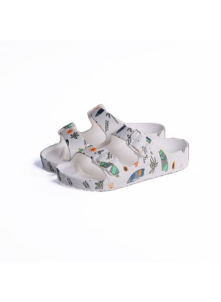 Onda Jet "PK5" Kids Double Buckle Sandal  Summer Print, Lightweight & Comfortable - White -  32 - pzsku/ZB35C32F97D34EB54F305Z/45/1750081512/bc5f6b69-389a-4c5f-a03a-3f039a213df8