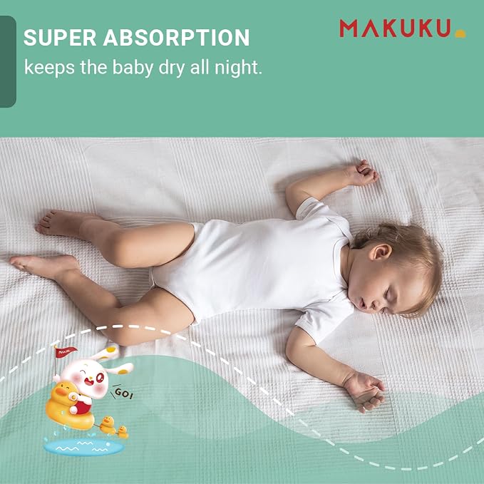 Makuku Daily Care Pants Diapers Jumbo Pack - Size 5 (12-17kg) | 12-17 months | 240 Pieces - Image 3