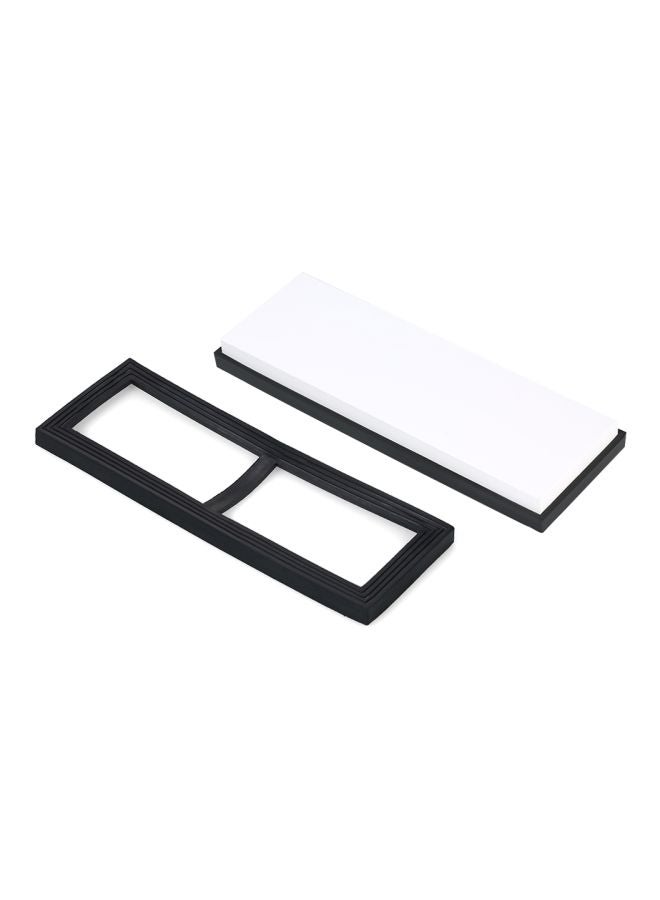 NIBEMINENT 4000 Grit Knife Sharpening Stone White/Black - Image 3