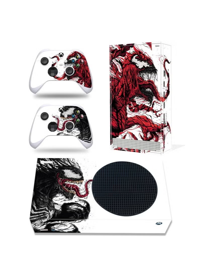 XBOX SERIES S Console Controller Skins Set, Skin Wrap Decal Sticker XBOX Series S, Protective Film Sticker for XBOX S Venom,XBOX Series S Sticker, Vinyl Cover Sticker - Image 1