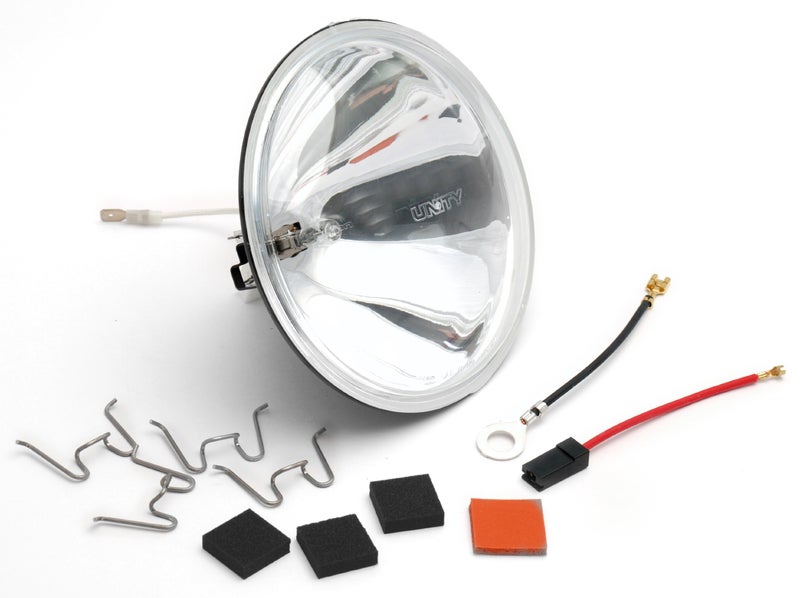 Unity U-7682 100W 6" Diameter Clear Replacement Spot Lamp - Image 1
