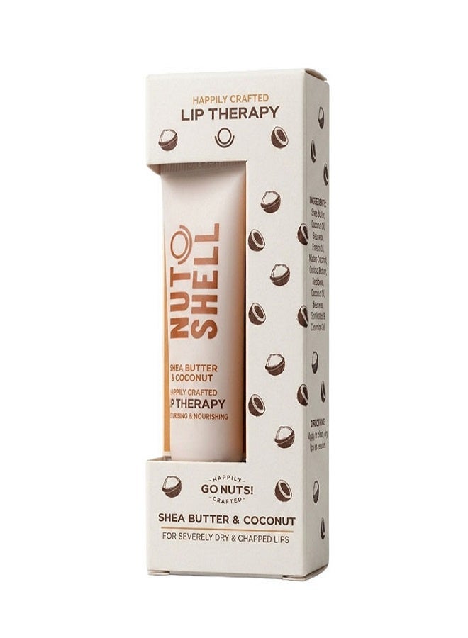 NUTSHELL Shea Butter & Coconut Lip Therapy 10 g - Image 2