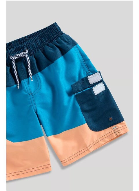 Colour Block Swim Shorts
