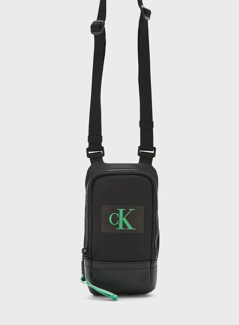 Calvin Klein Jeans Park Culture Flap Messenger Bag