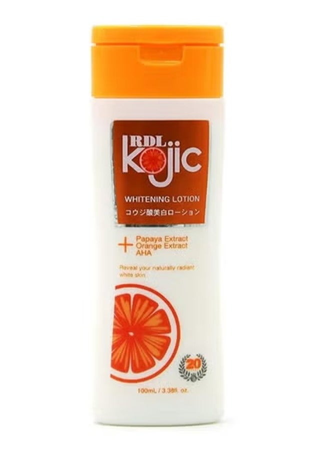 RDL Kojic Whitening Papaya Orange Lotion 100 ml 