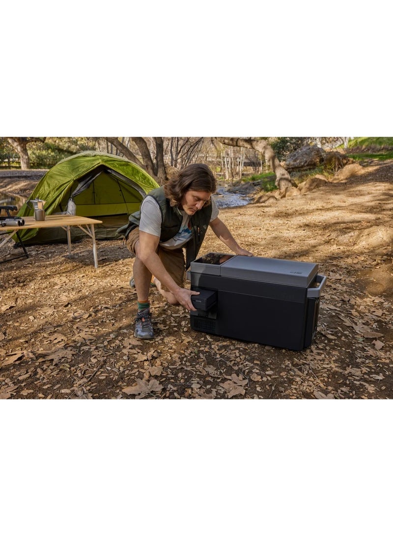ECOFLOW Glacier Plug-in Battery 298Wh Portable Fridge up to 40 Hours Runtime, Lithium Battery USB-C 100W Charger for Laptops [Glacier Not Included], 5009001018; ZYDBX100EB - Image 3