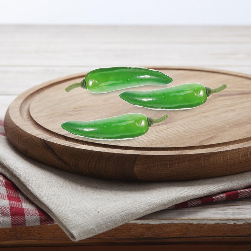 Realistic Foam Artificial Chili Peppers 30Pcs For Home Kitchen Decor Photography Props - Image 4