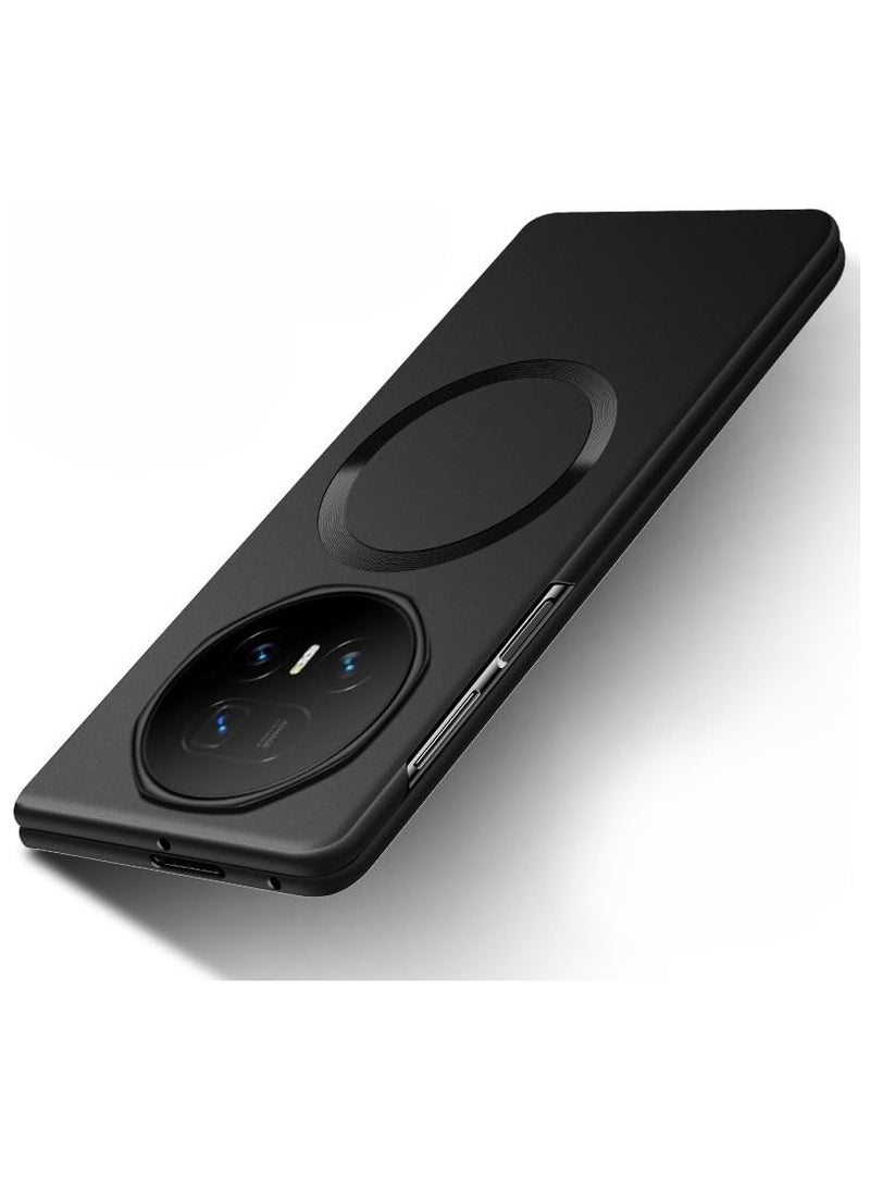 general Slim Bezels Case Compatible with Honor Magic V5 Magnetic Frameless Hard PC Camera Protect Cover Wireless Charging Phone Shell