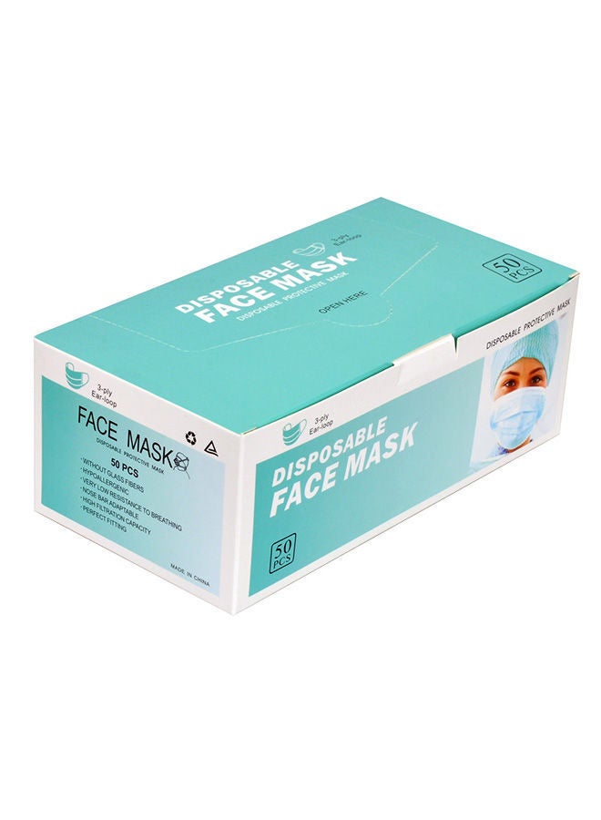 NIBEMINENT 50-Piece Disposable Face Mask - Image 3