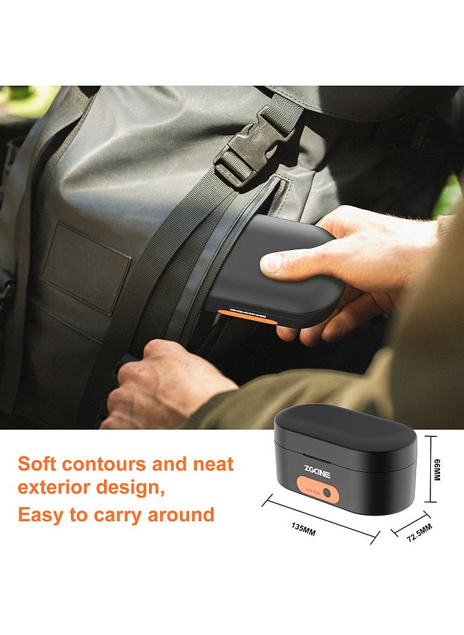 ZGCINE ZG-R30 Wireless Microphone Charging Case 3-slot Charging Box Built-in Large Capacity Battery