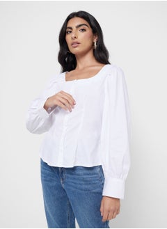 VERO MODA Square Neck Puff Sleeve Top  - Image 1