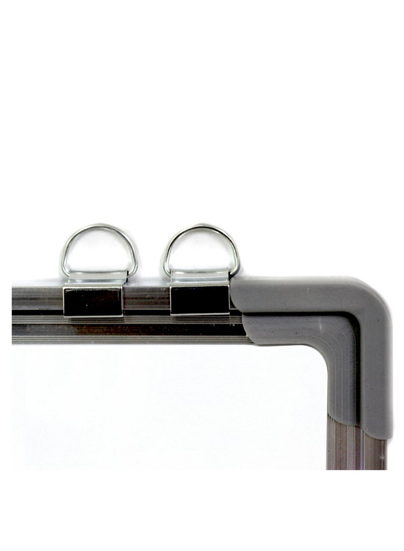 Double Side -mounted Magnetic Whiteboard Aluminum Frame Dry-erase Whiteboard,dry-erase Magnetic Whiteboard For Home Office Size 20*30cm - Image 4