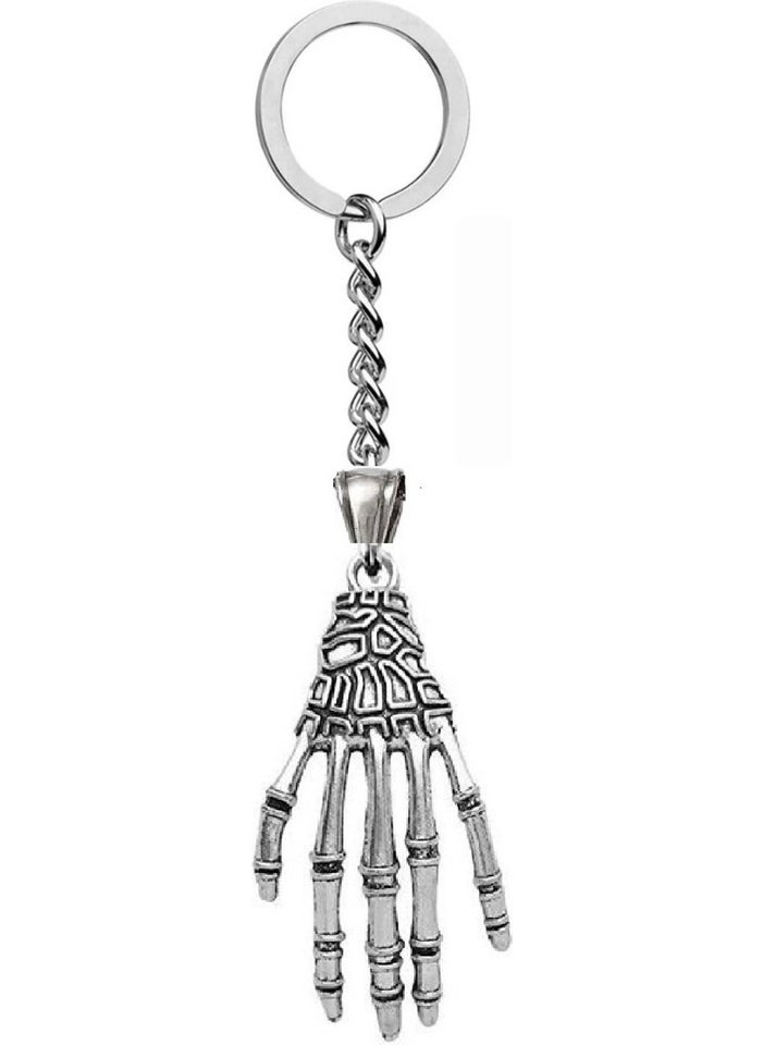 Everything Note Skeleton Hand Keychain