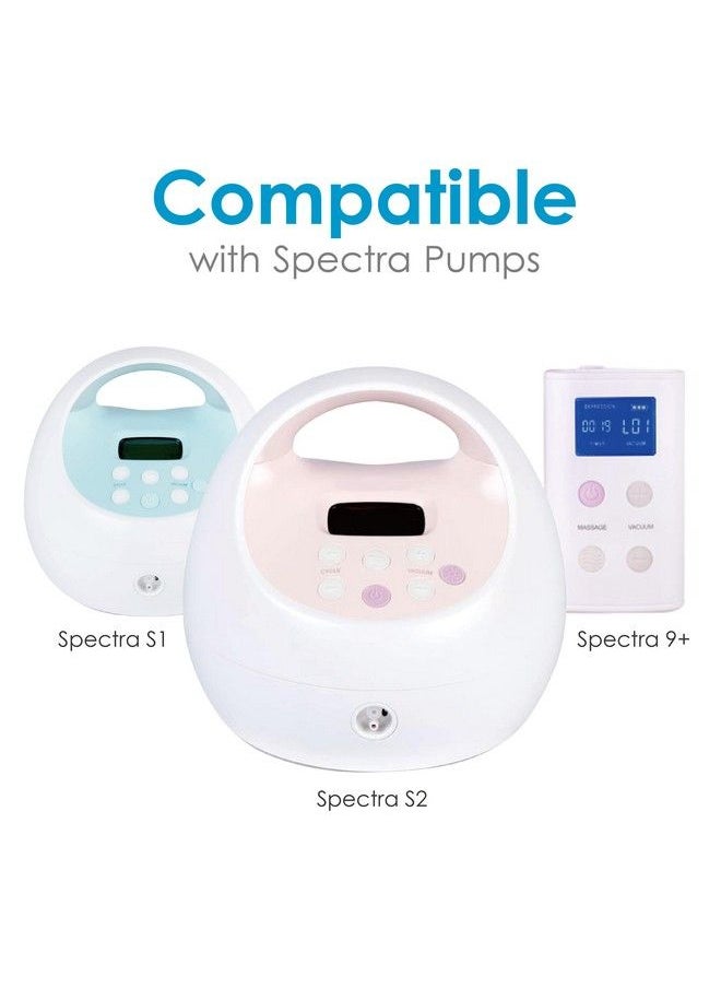 Maymom 8 Count Duckbill Valves For Spectra S1 Spectra S2 Spectra 9 Plus. Not Original Spectra Pump Parts Replace Spectra Duckbill Valve Not Original Spectra S2 Accessories Work W/ Spectra (8 Ct Blue)  - Image 3