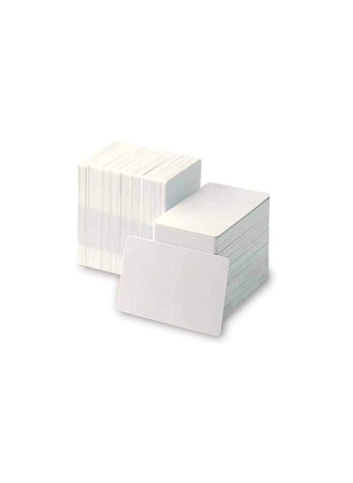 POZONE Durable PVC white Cards for wide range of card identity applications without magnetic Stripe  - Image 1