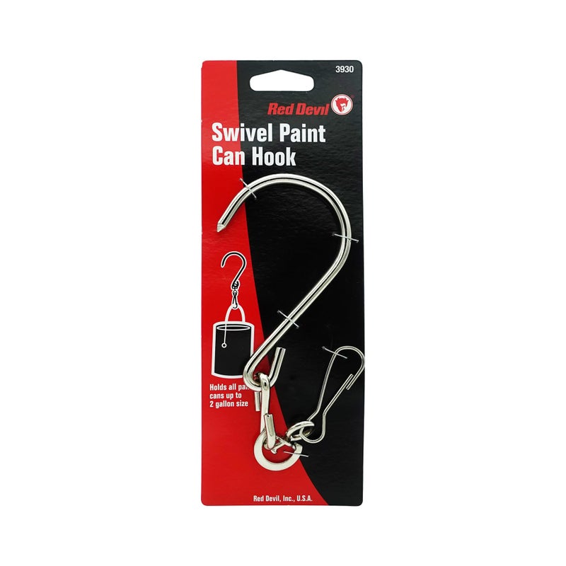 Red Devil 3930 Swivel Paint Can Hook - Image 1