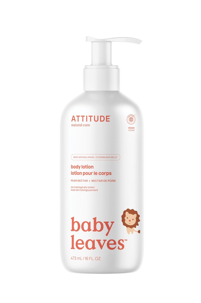 Attitude لوشن الجسم للأطفال - نكتار الكمثرى - Image 1