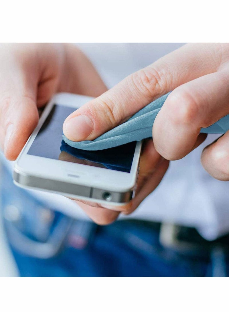 Excefore منشفة تنظيف النظارات من الألياف الدقيقة عدسات الكاميرا شاشات LCD لجميع أنواع الشاشات تنظيف النظارات العدسات أجهزة الكمبيوتر المحمولة الهواتف الذكية عبوة من 10 - Image 2