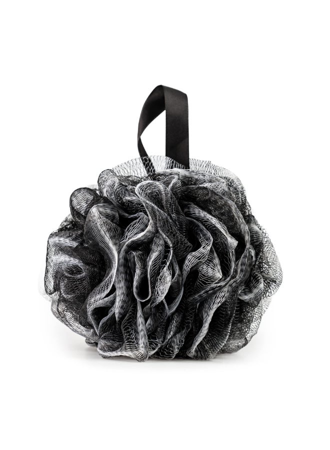 Pete & Pedro Pete Pedro Loofah Sponge Pouf Bath Shower Tool Light Gentle Exfoliator Skin Scrubber Helps with Lather Exfoliating Dermis Black Mesh Body Shower Accessories As Seen on Shark Tank - Image 3