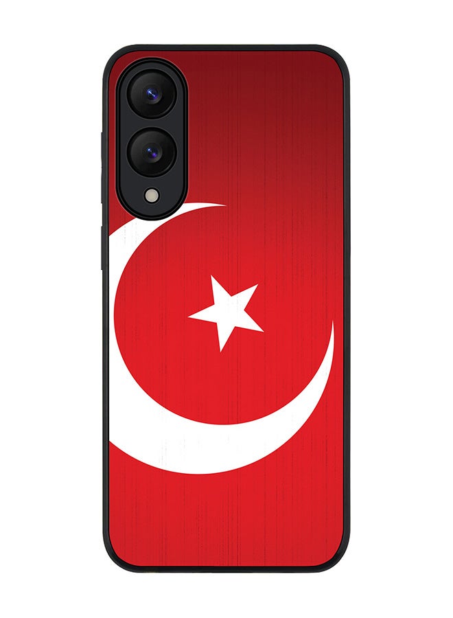 Stylizedd For Samsung Galaxy S25 Edge Case,Slim fit Camera Protection, Shockproof Thin Phone cover  - Flag Of Turkey