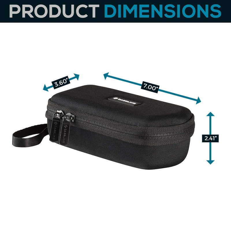 Caseling Hard Case Fits Zoom H4N PRO/PRO 4., DR-40X Recorder, or TASCAM DR-40 4-Track/Tascam DR-07X Recorder | Carrying Storage Travel Bag Protective Pouch - Image 2